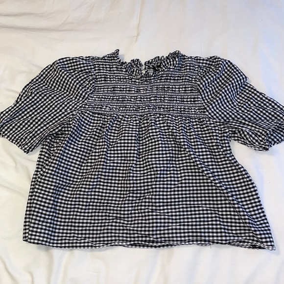 En Saison Gingham top xs - Picture 5 of 7